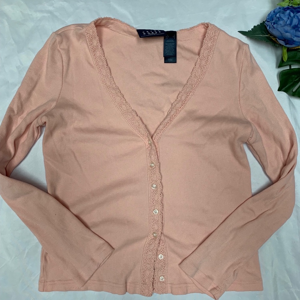 🍒90s style button up cardigan